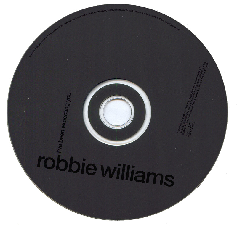 Robbie Williams  Ive Been Expecting You : CD